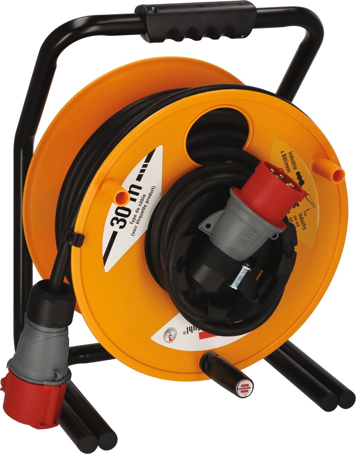 CARRETE TRIFÁSICO MAXI GARANT 32A 30M