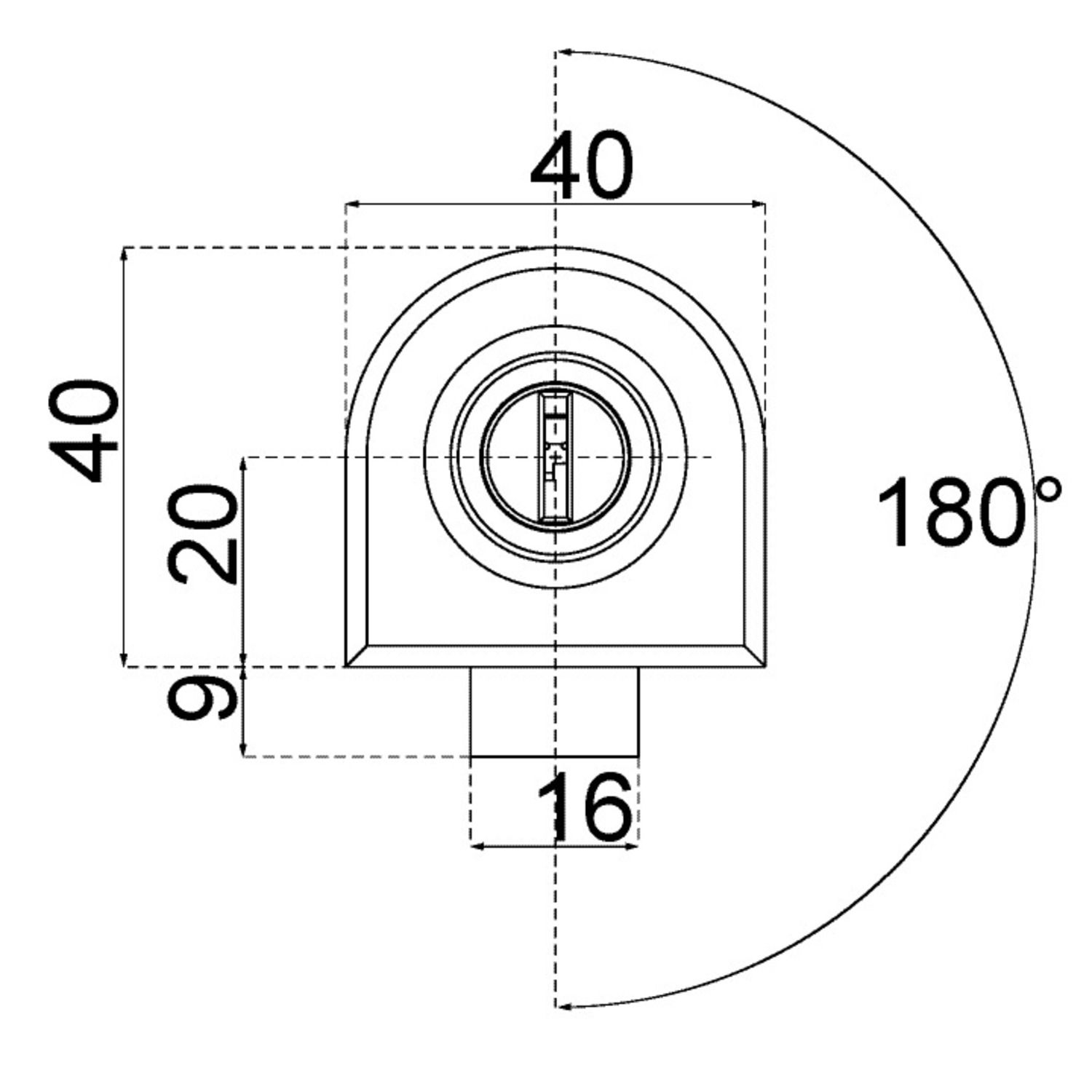 SER P/PTE BATT VERRE D16.5 BARIL INTER