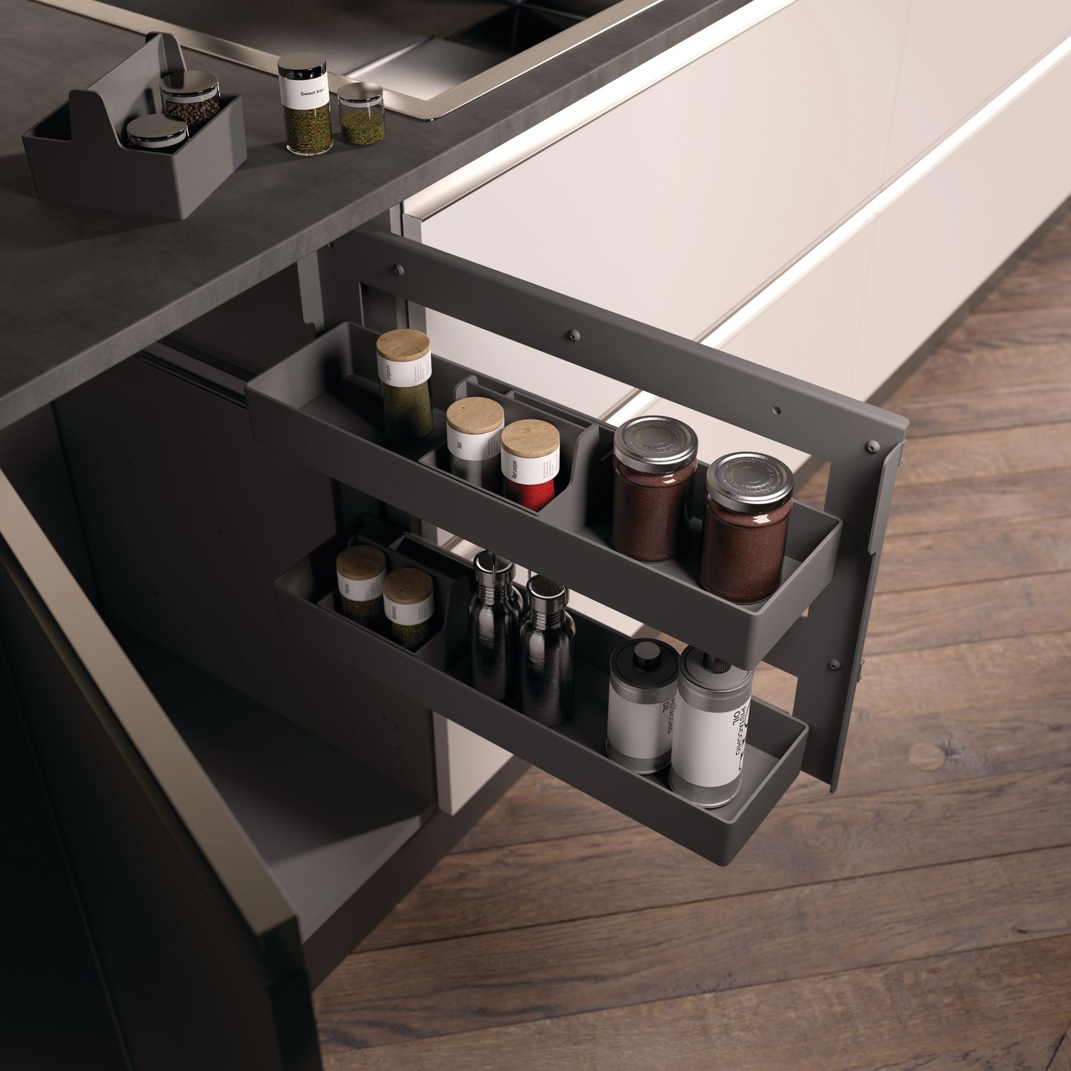 MEUB BAS SUSPD SOUS-CHEF SMART GRIS ORI