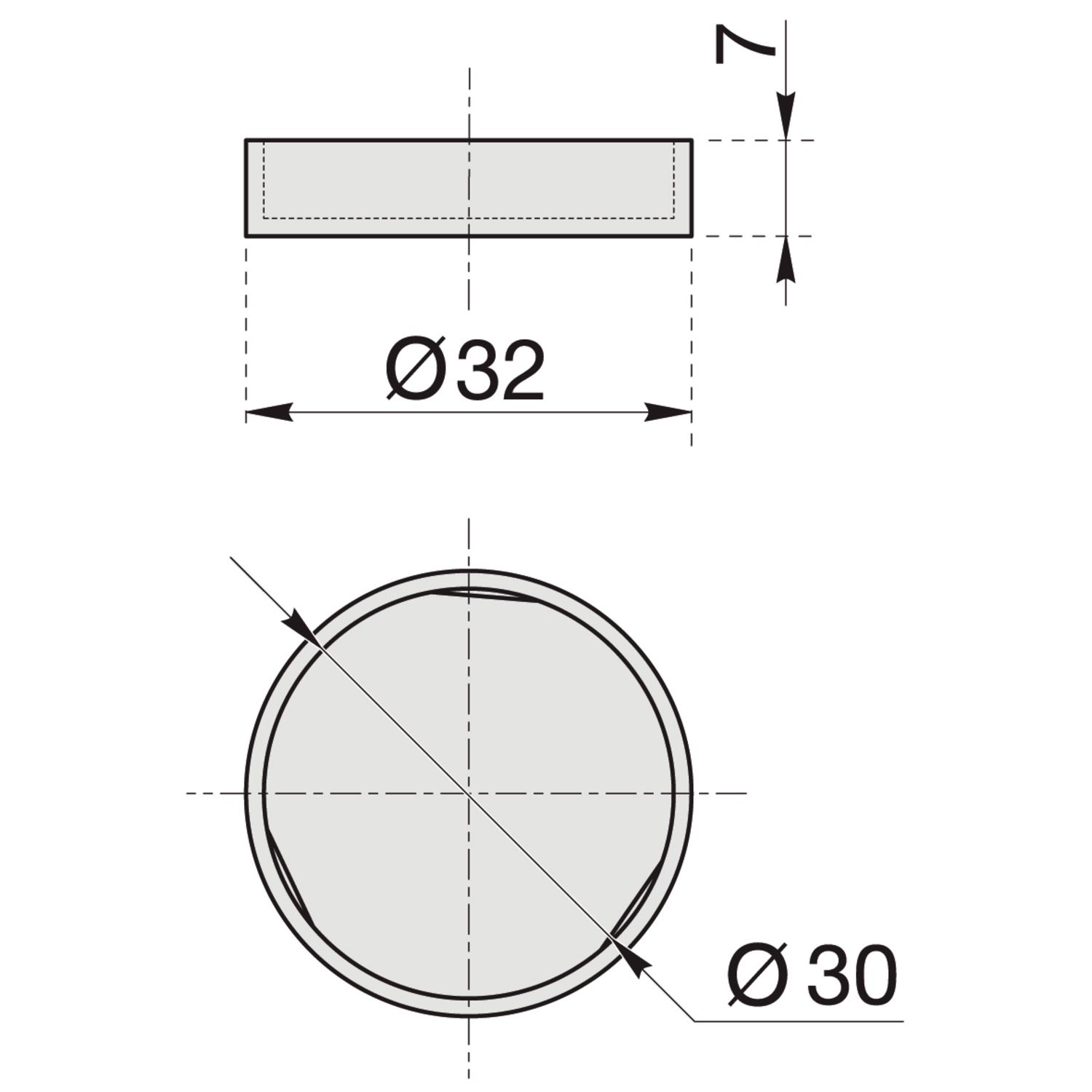 PROTECTOR DE SUELO 225 PLAST.D30 X10