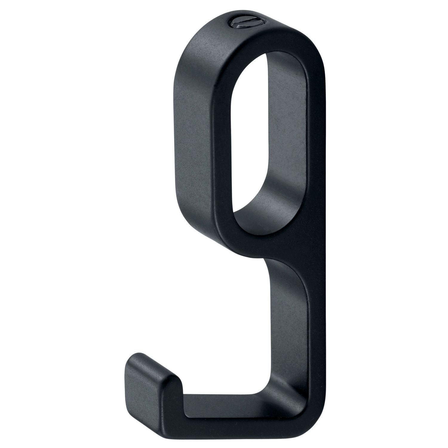 GANCHO P/TUBO OV ALU NEGRO H73