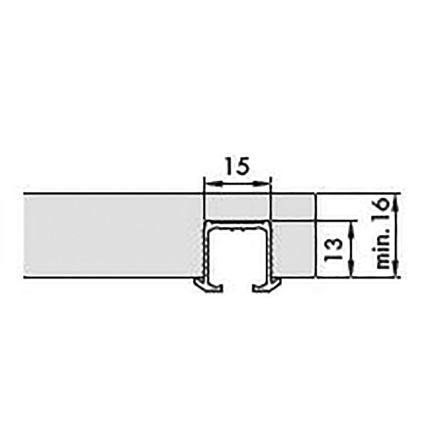 CARRIL DE RODILLOS DE ALUMINIO DE 2500 M