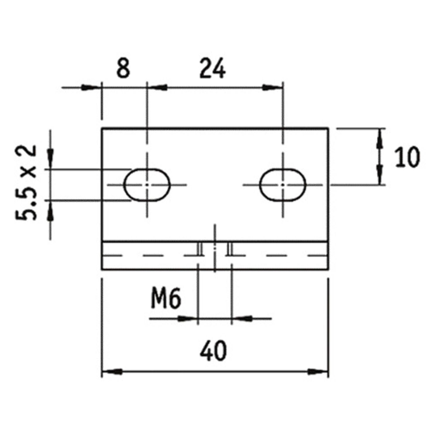 SOPORTE 0400/5 PARA MONTAJE LATERAL