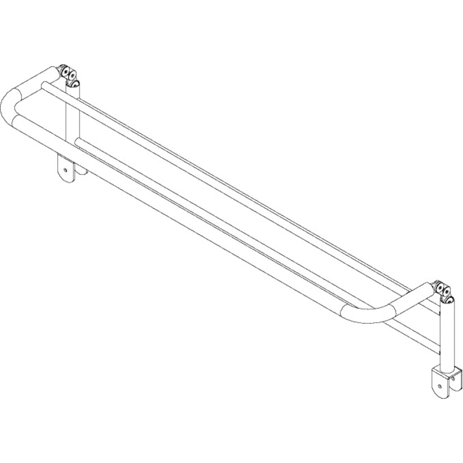 BARANDILLA DE CAMA PLEGABLE SILVY