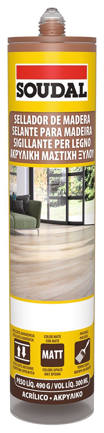 Masilla para madera