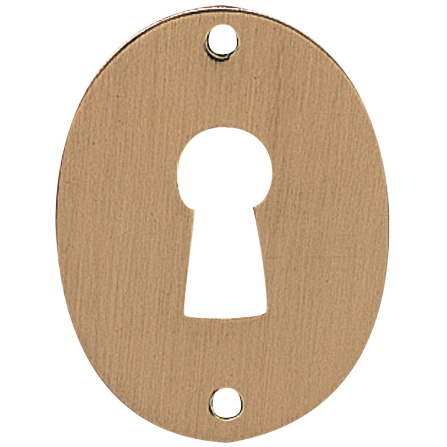 ENTRADA OVAL LATÓN PATINE 40x30MM