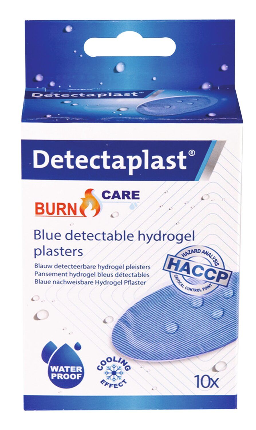 Caja de 10 apósitos de hidrogel para que