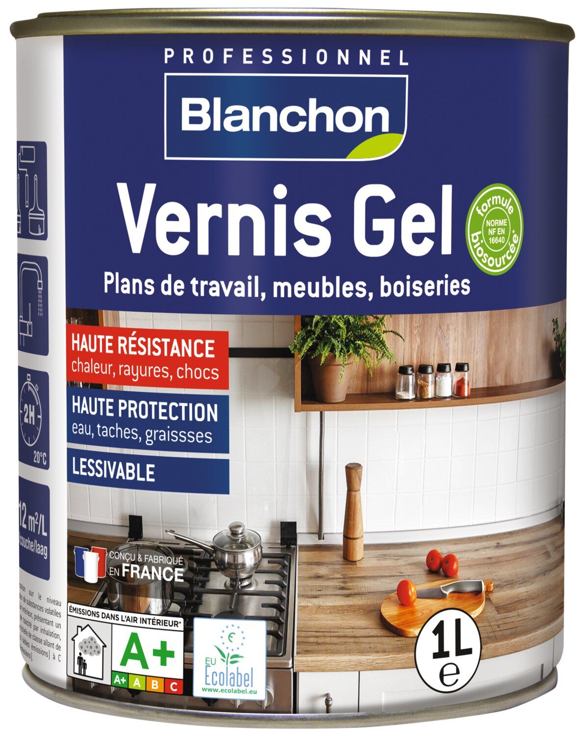 Barniz marino en gel