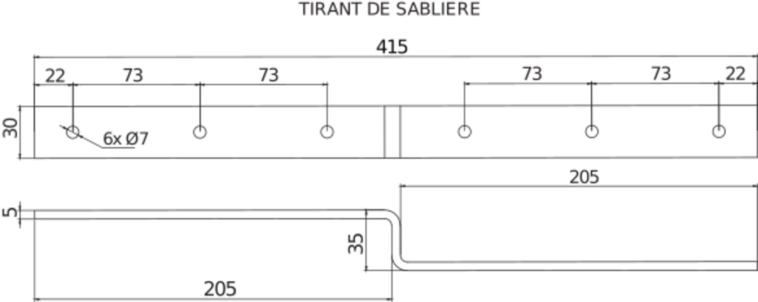 TIRANTE ZINGUE ZINGUE 200X200