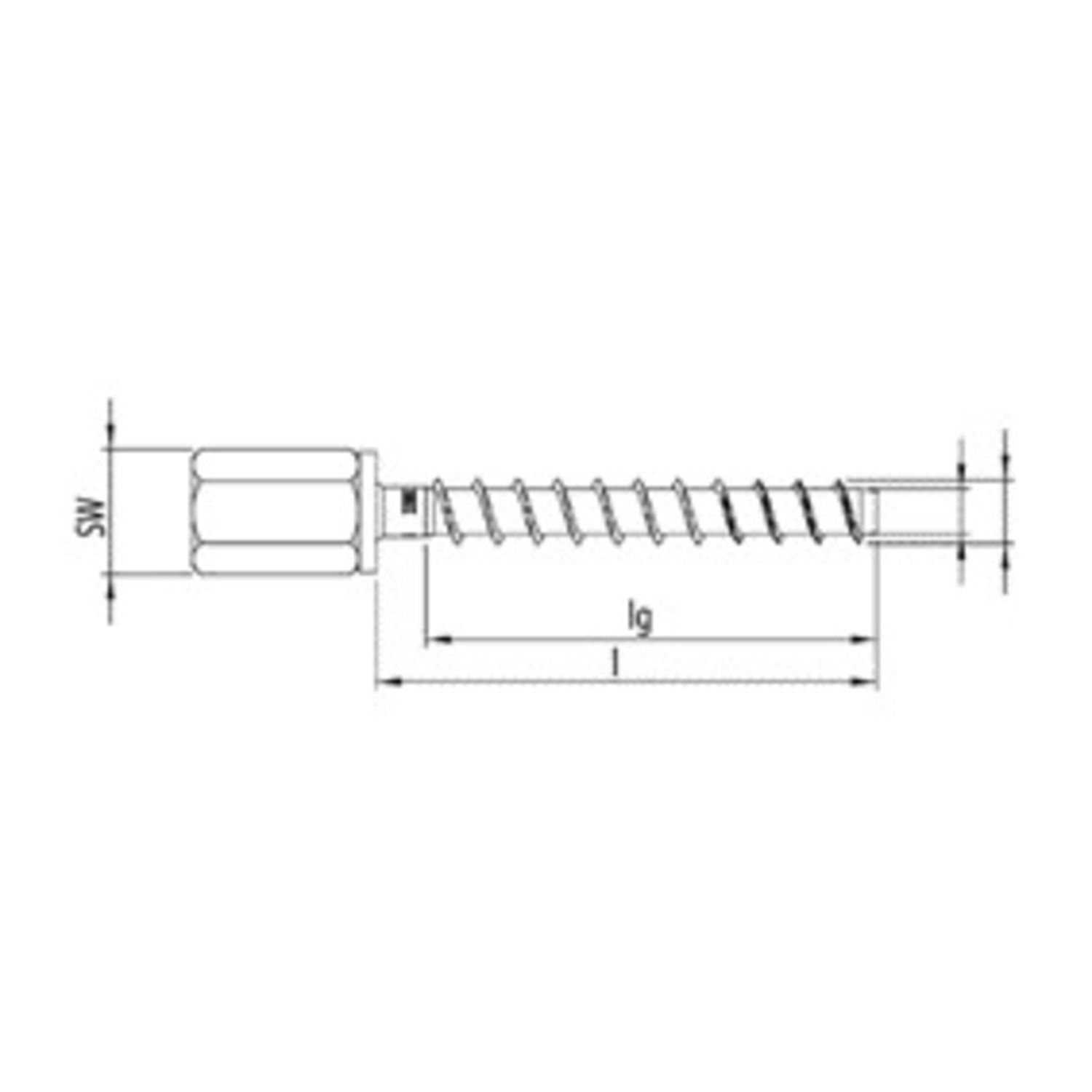 TORNILLO MULTIMONTI DOUIL M8/M10 7.5X40
