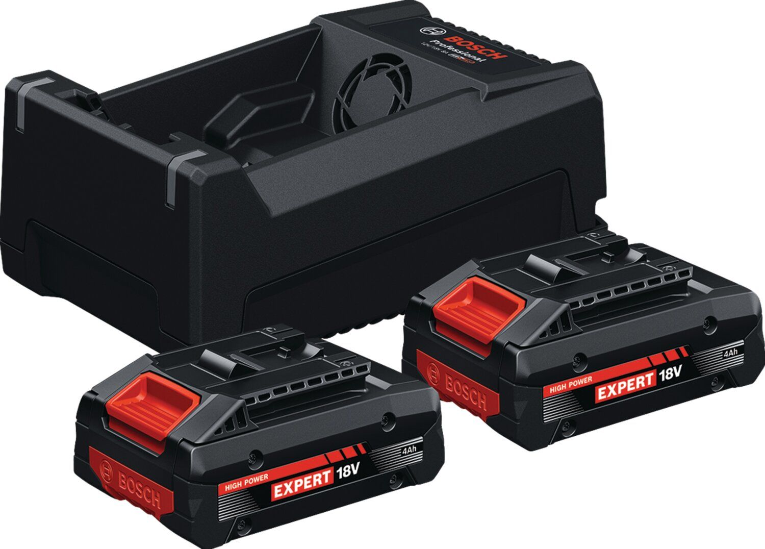 Pack 2 baterías + cargador EXPERT 18 V