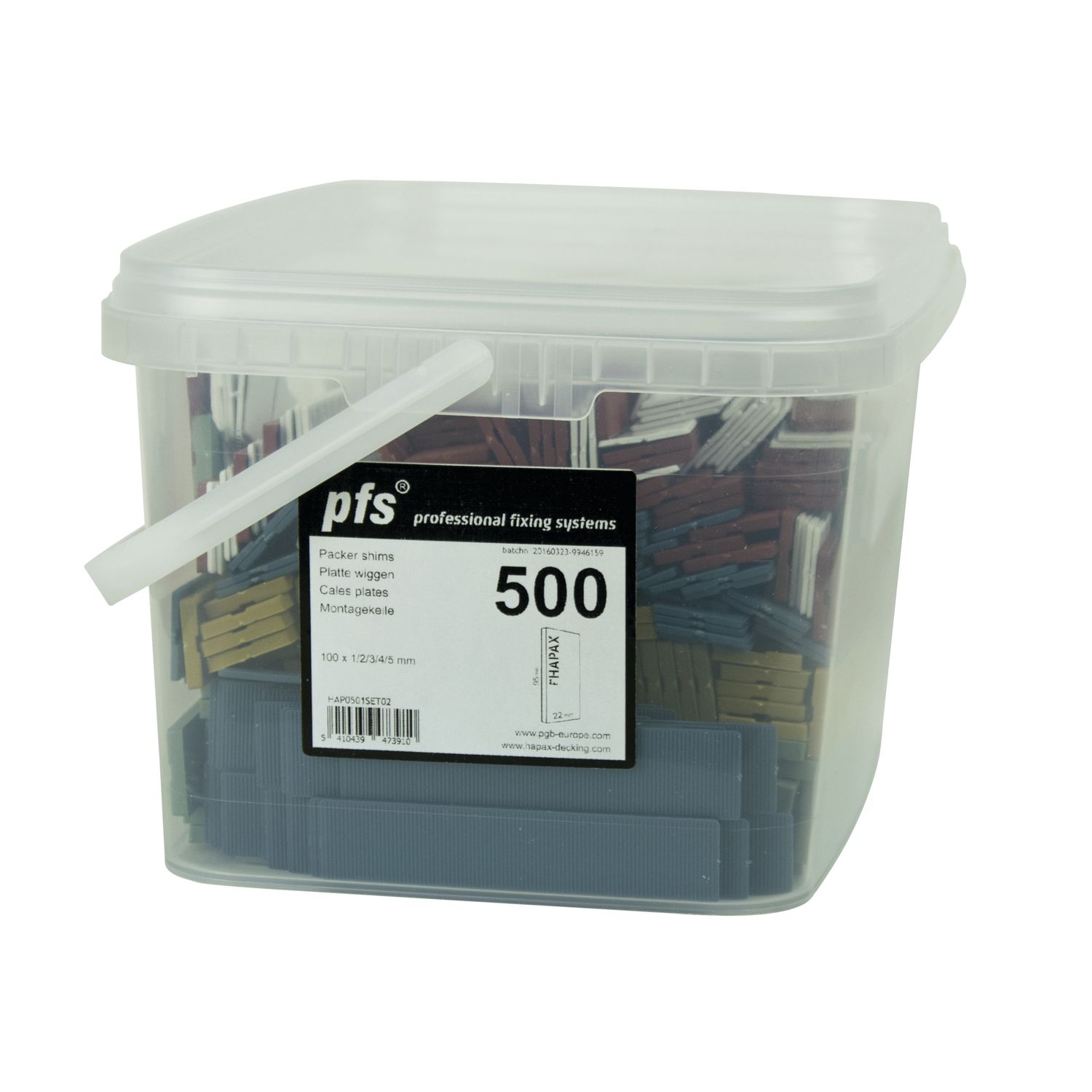 CALZOS PLANOS 1/2/3/4/5MM BTE500