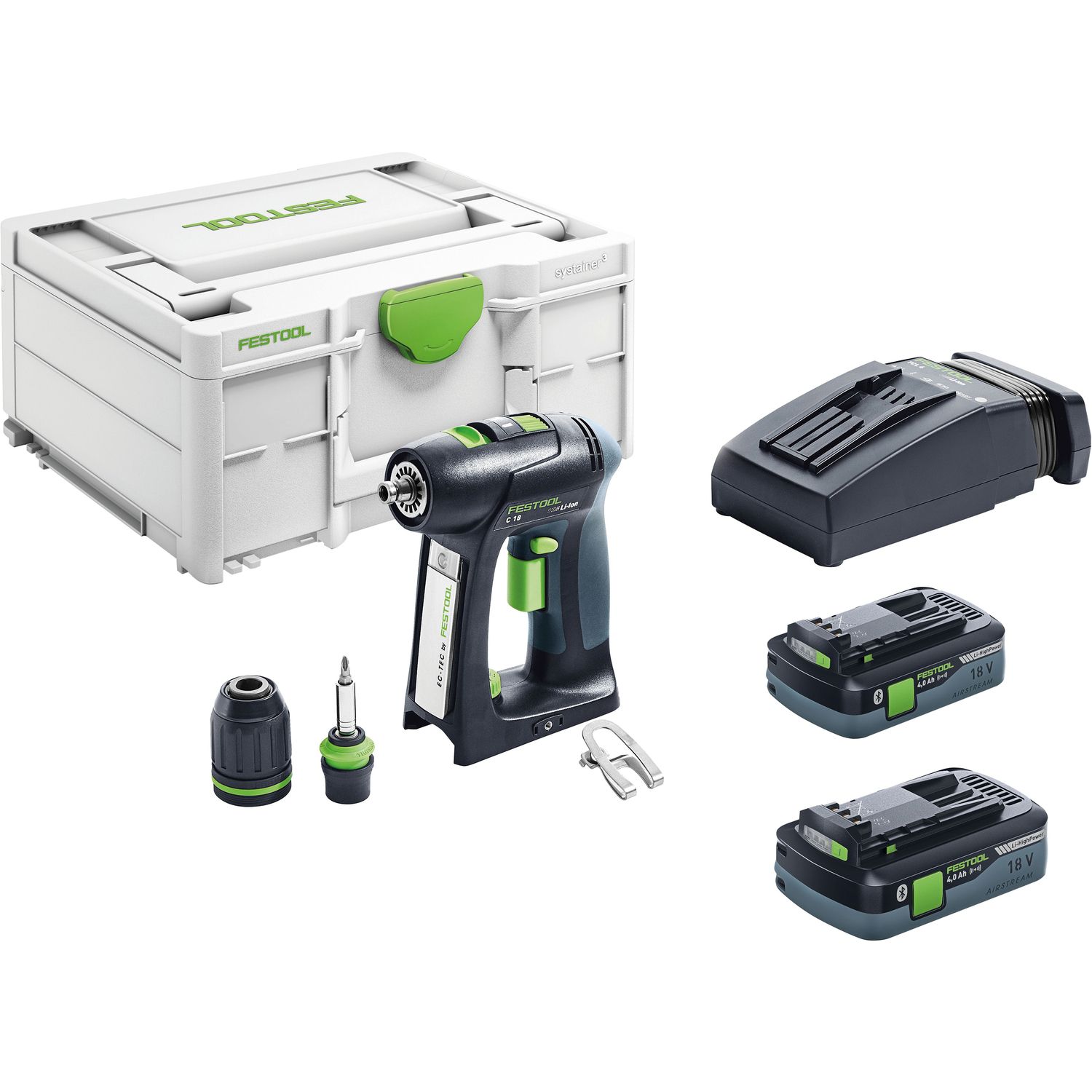 TALADRO INALÁMBRICO C18 HPC 4.0 I-PLUS
