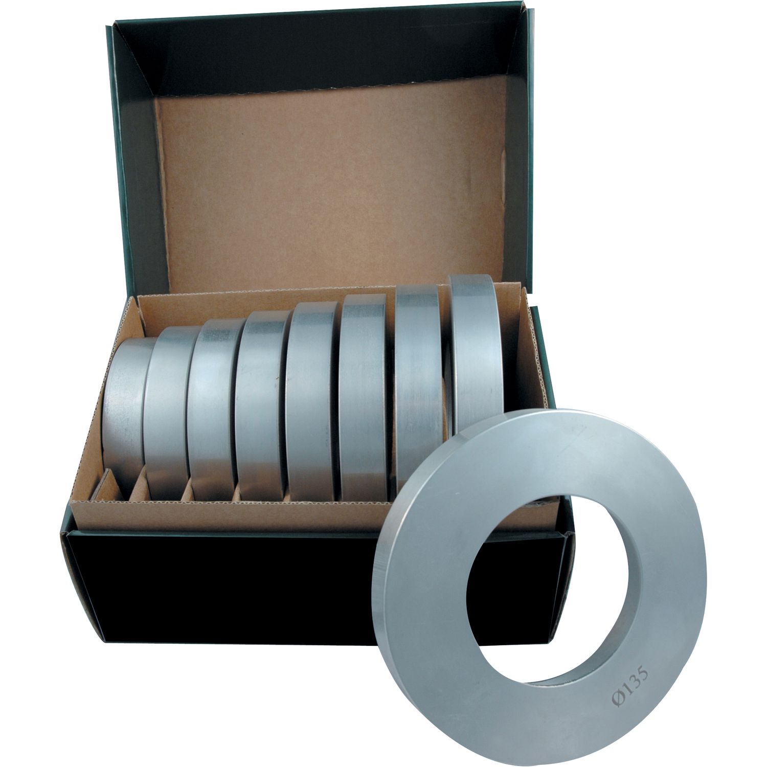 COF 9 ALU+RUL AL50 COPING RINGS
