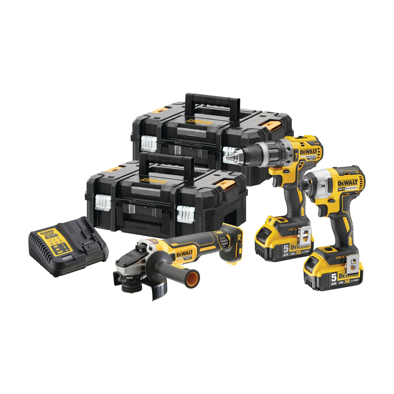 JUEGO DE 3 HERRAMIENTAS XR 18V 5AH