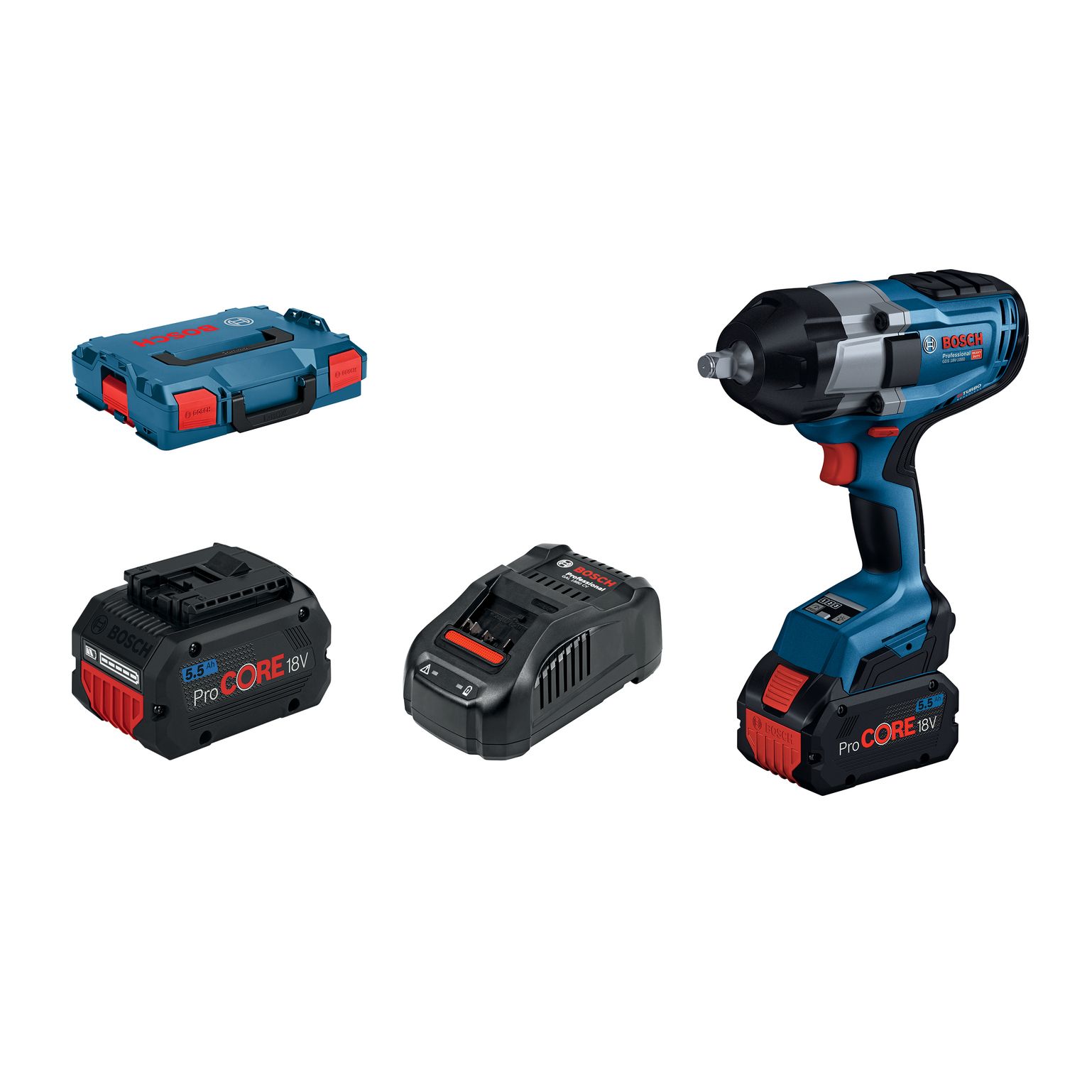 PISTOLA DE IMPACTO 18V 2X8AH GDS18V-1000
