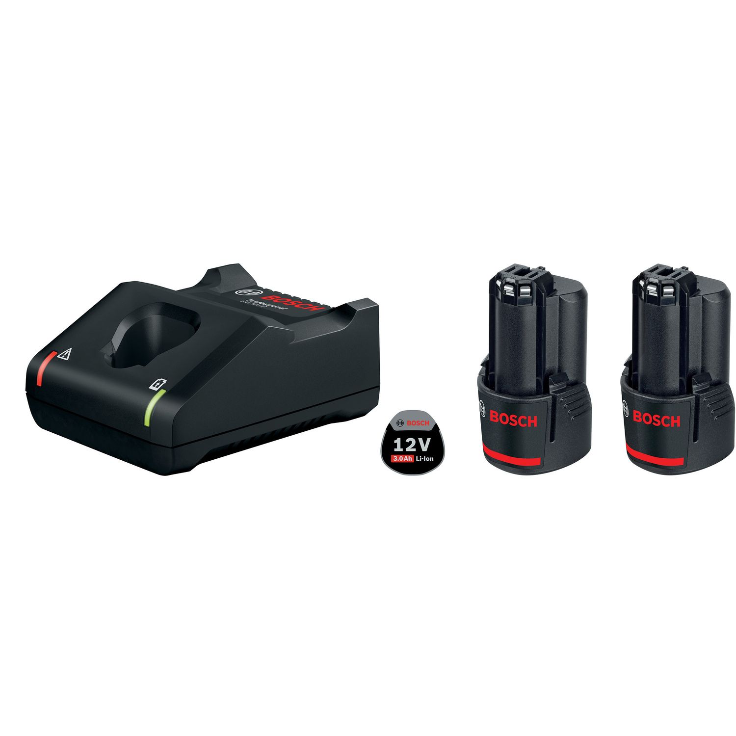 PACK 2BATT 12V-3AH + CARGADOR