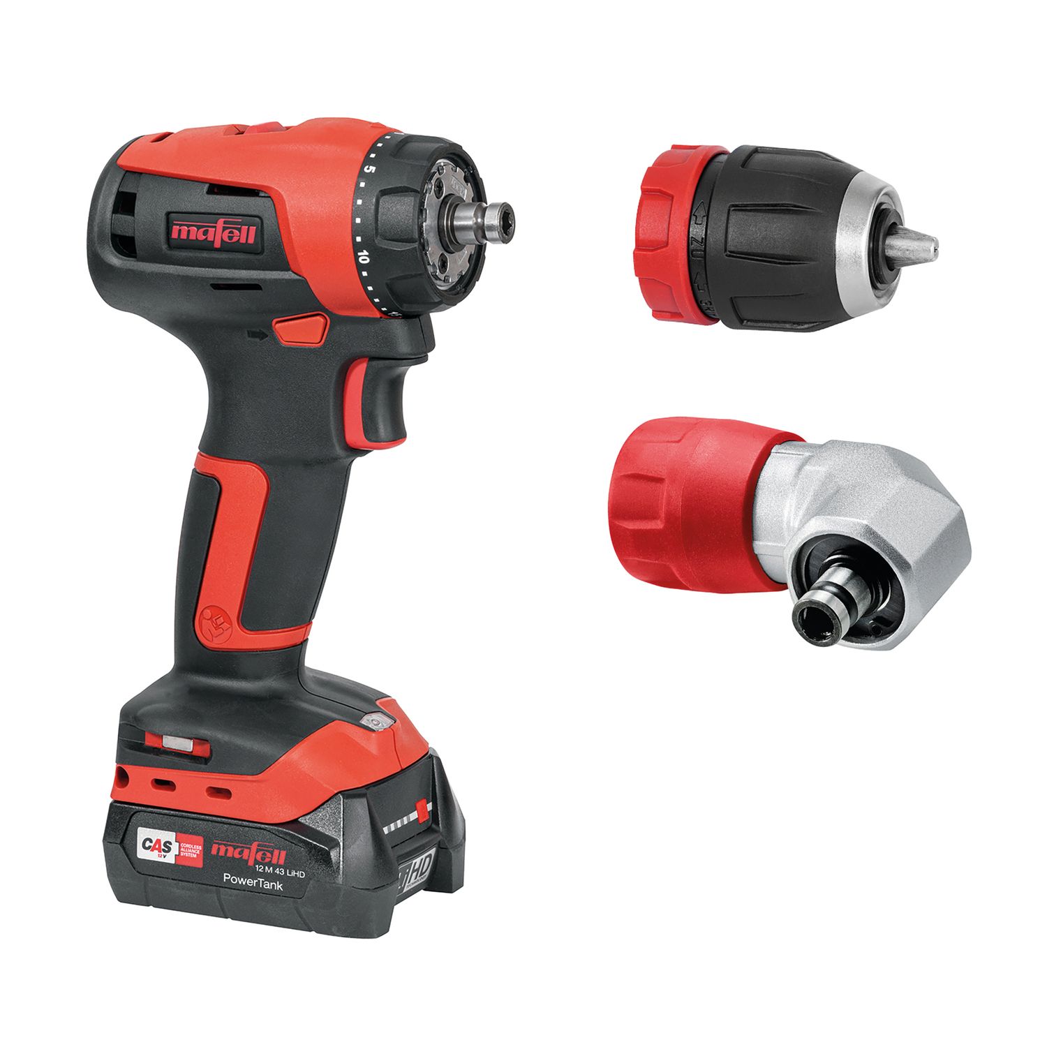 DESTORNILLADOR MAFELL 12V A12 + 2 PORTAB