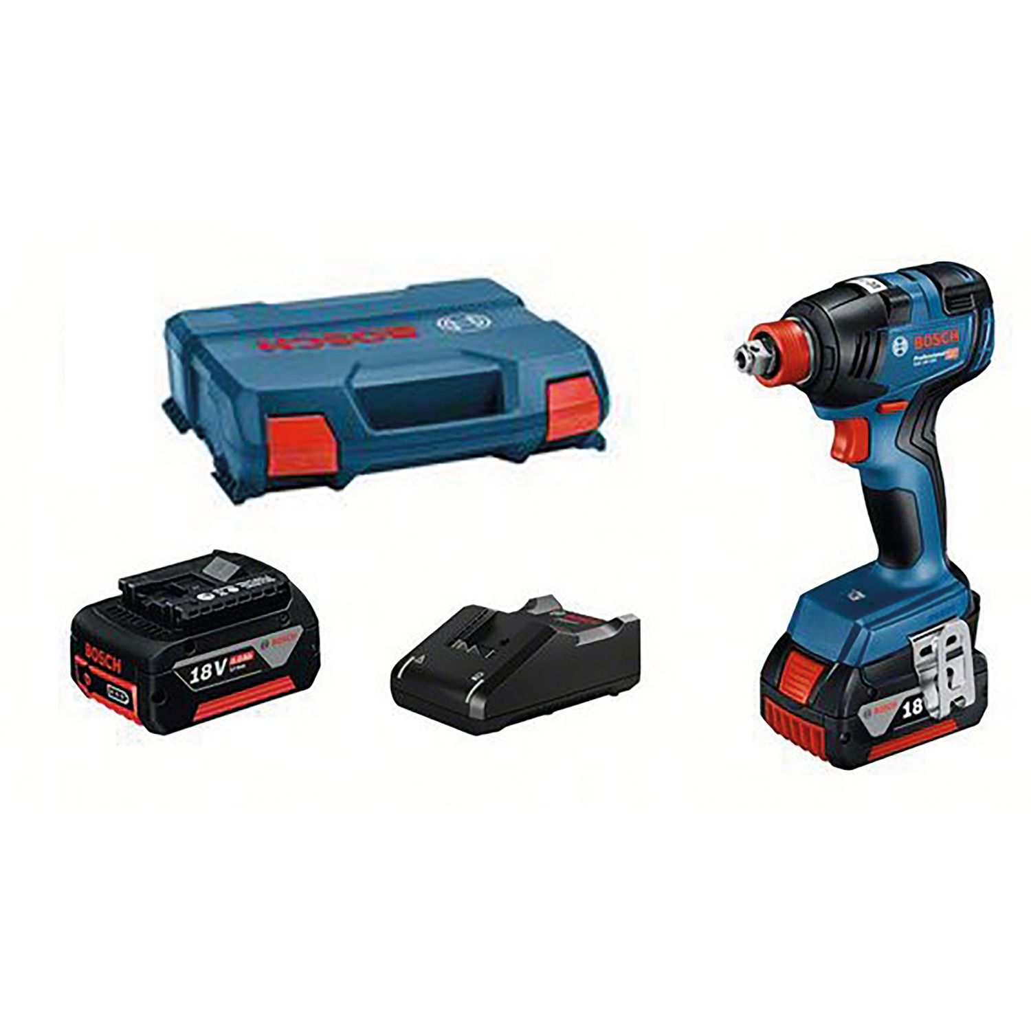 ATORNILLADOR DE IMPACTO GDX-18V-200 2X4A