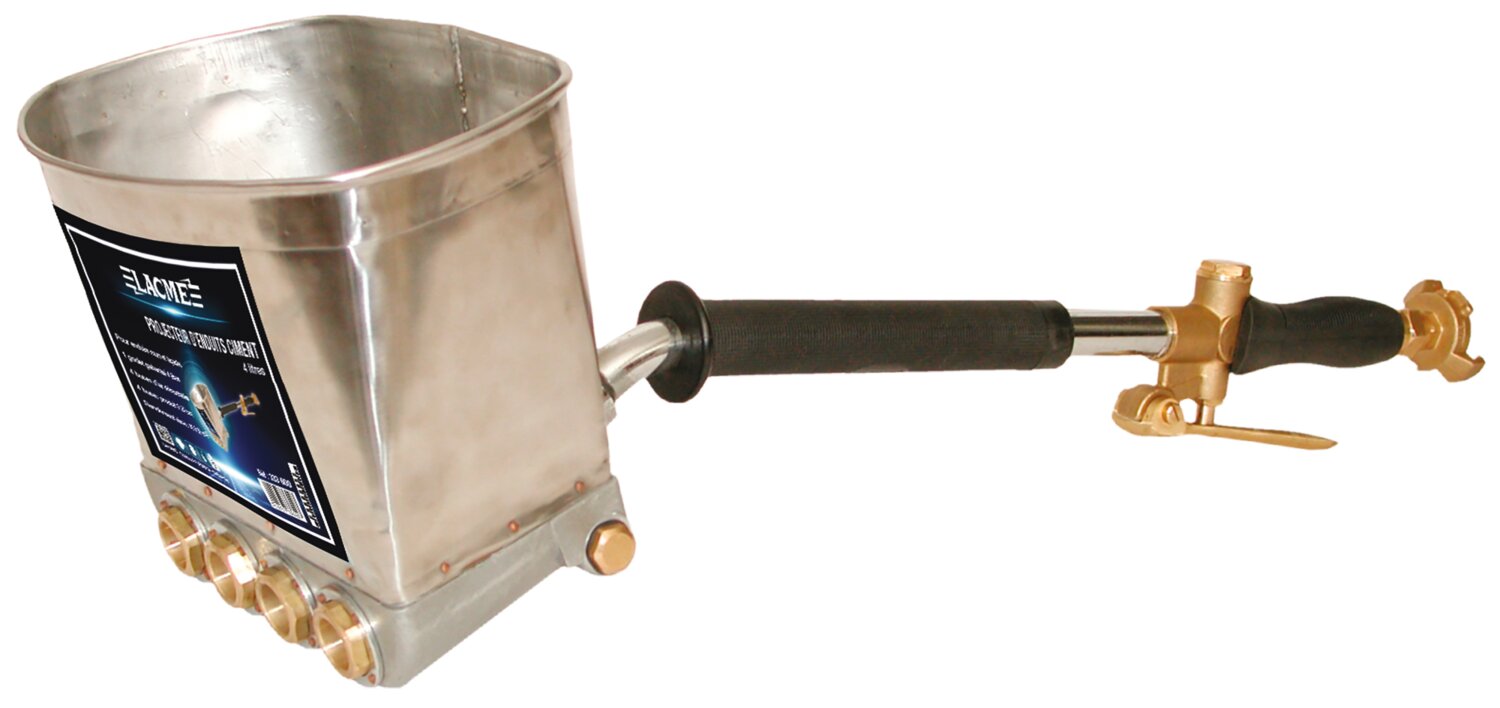 Proyector neumático de cemento