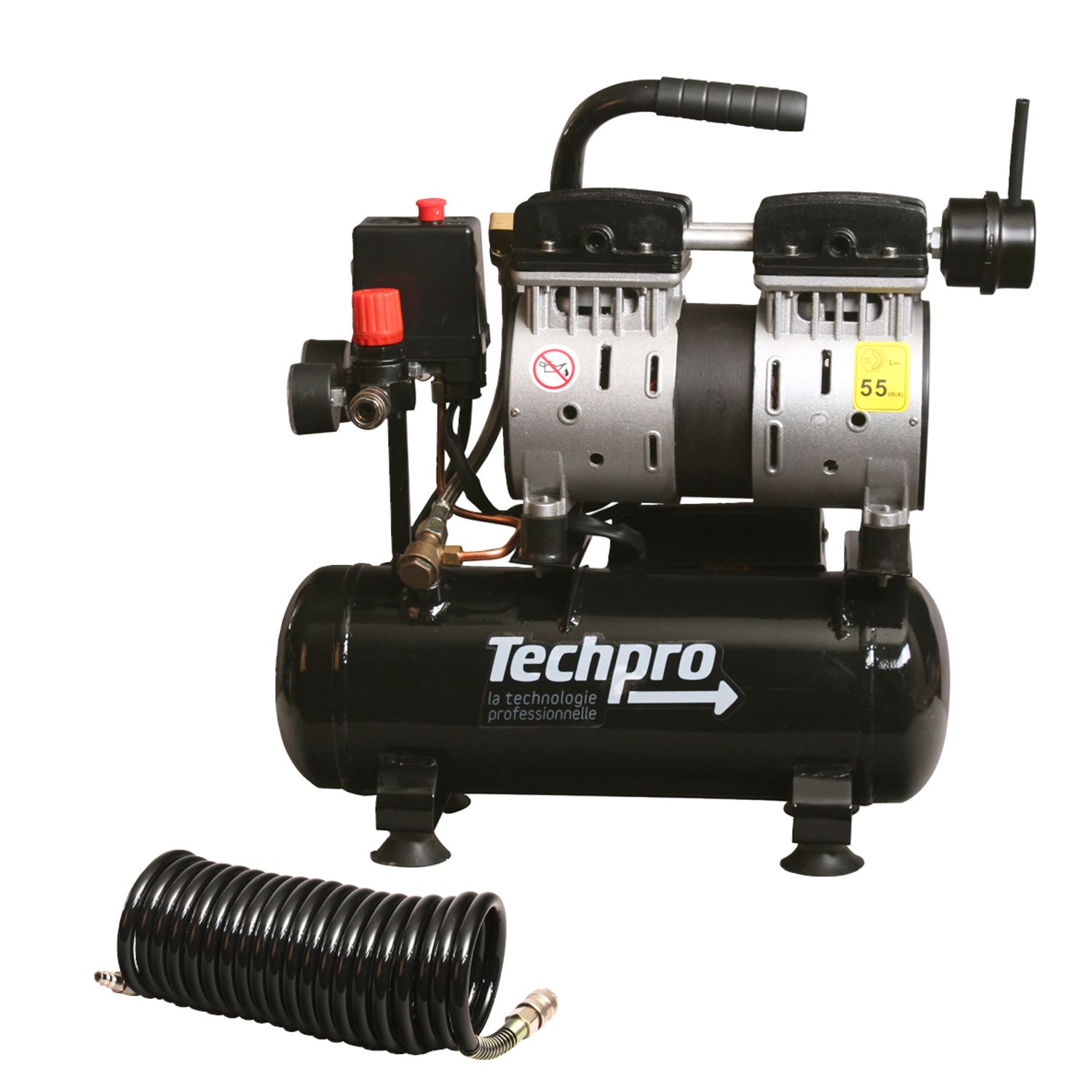COMPRESOR SIL TP6/6 SH +MANGUERA TECH