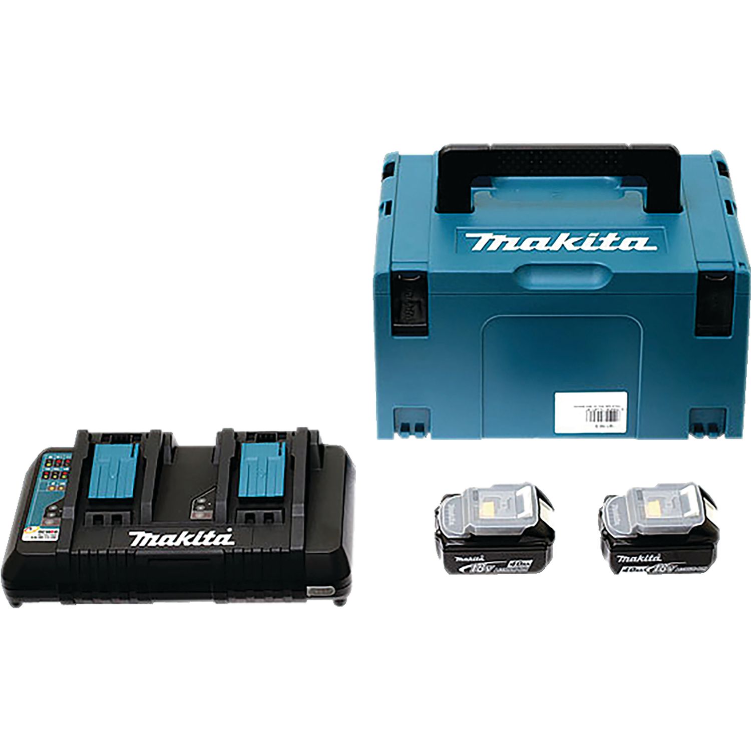 ENERGY PACK BL1850X2 + DC18RC+MAKPAC