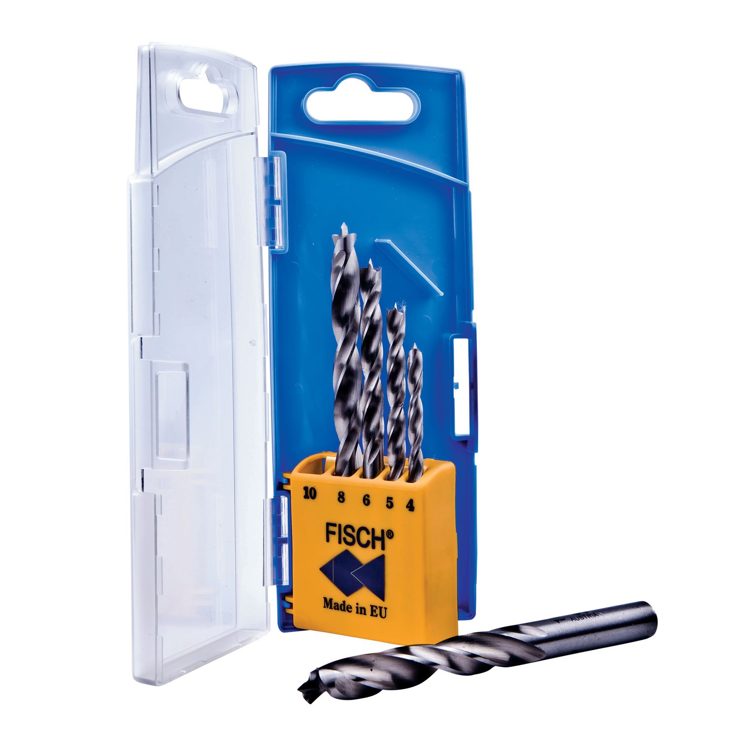 JUEGO DE 5 BROCAS PARA MADERA D4-5-6-8-1