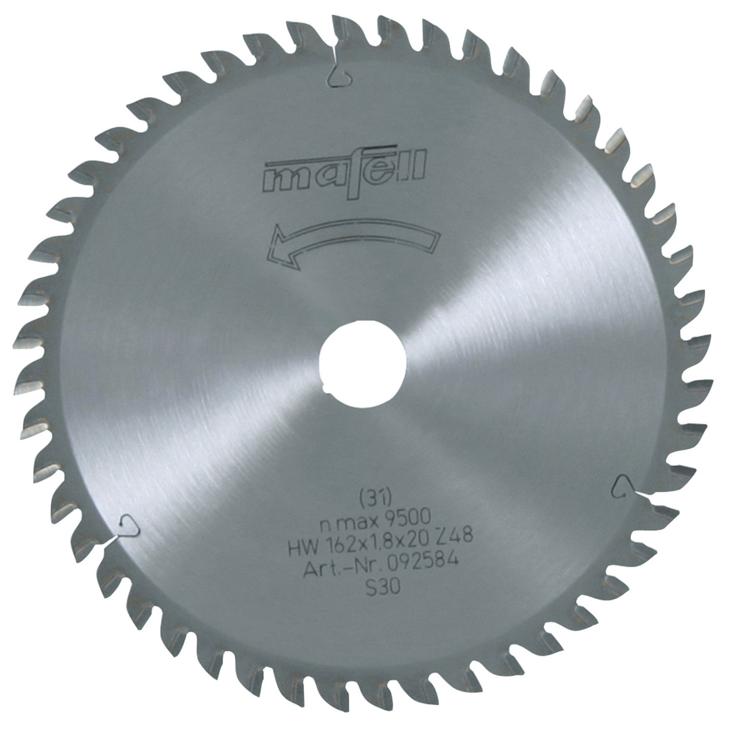 HOJA DE SIERRA CIRCULAR MT55CC 162X20 48
