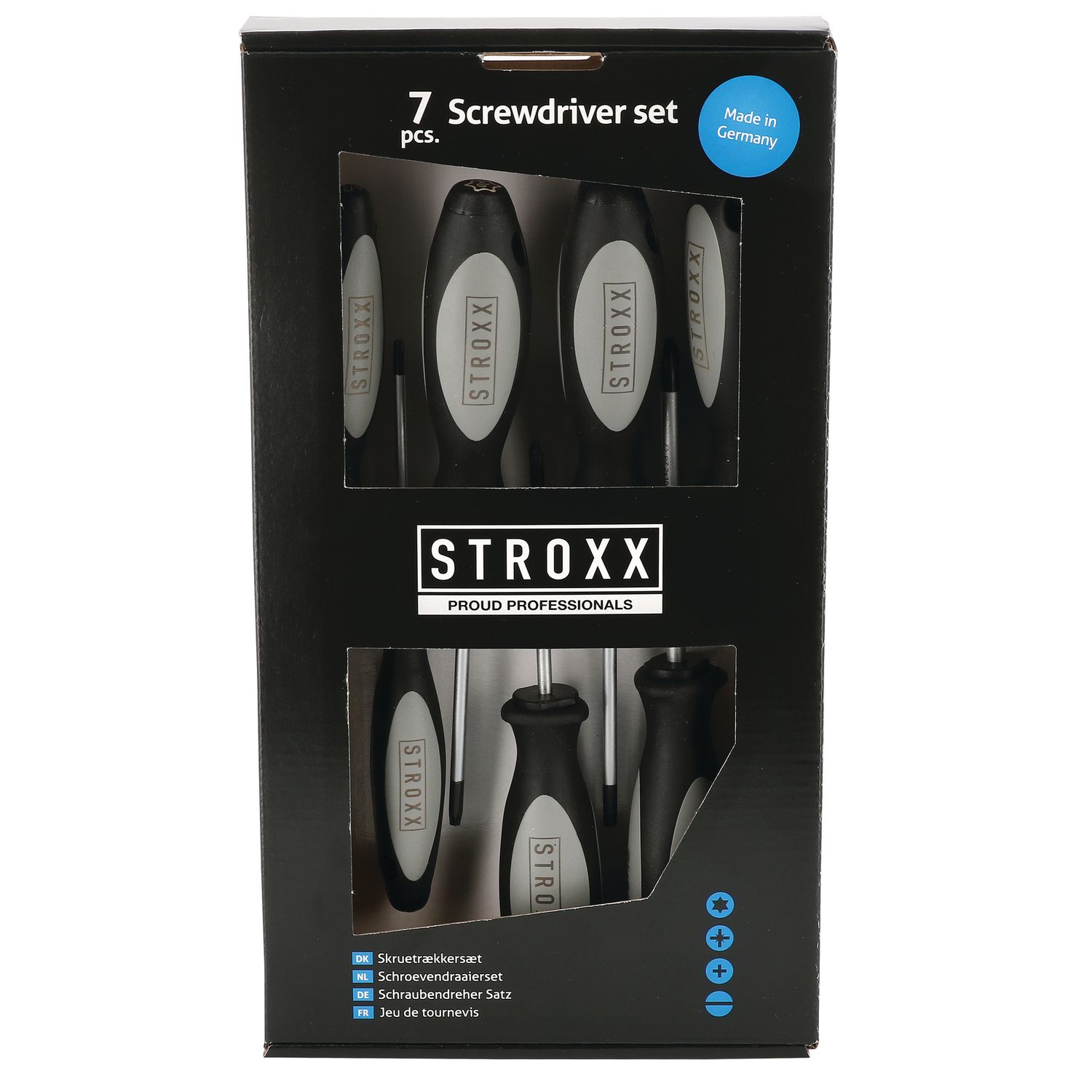 JUEGO DE 7 DESTORNILLADORES STROXX