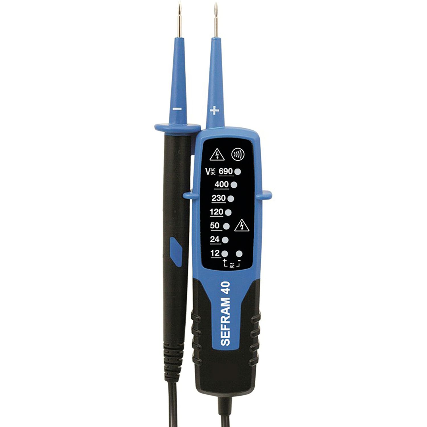 COMPROBADOR DE TENSIÓN SEFRAM40