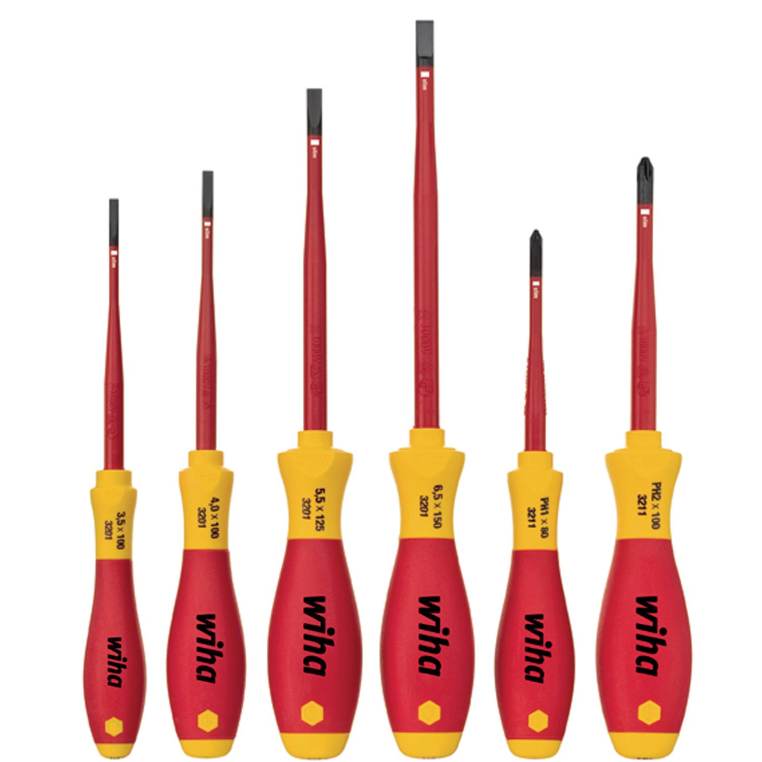 JUEGO DE 6 DESTORNILLADORES AISLADOS SLI
