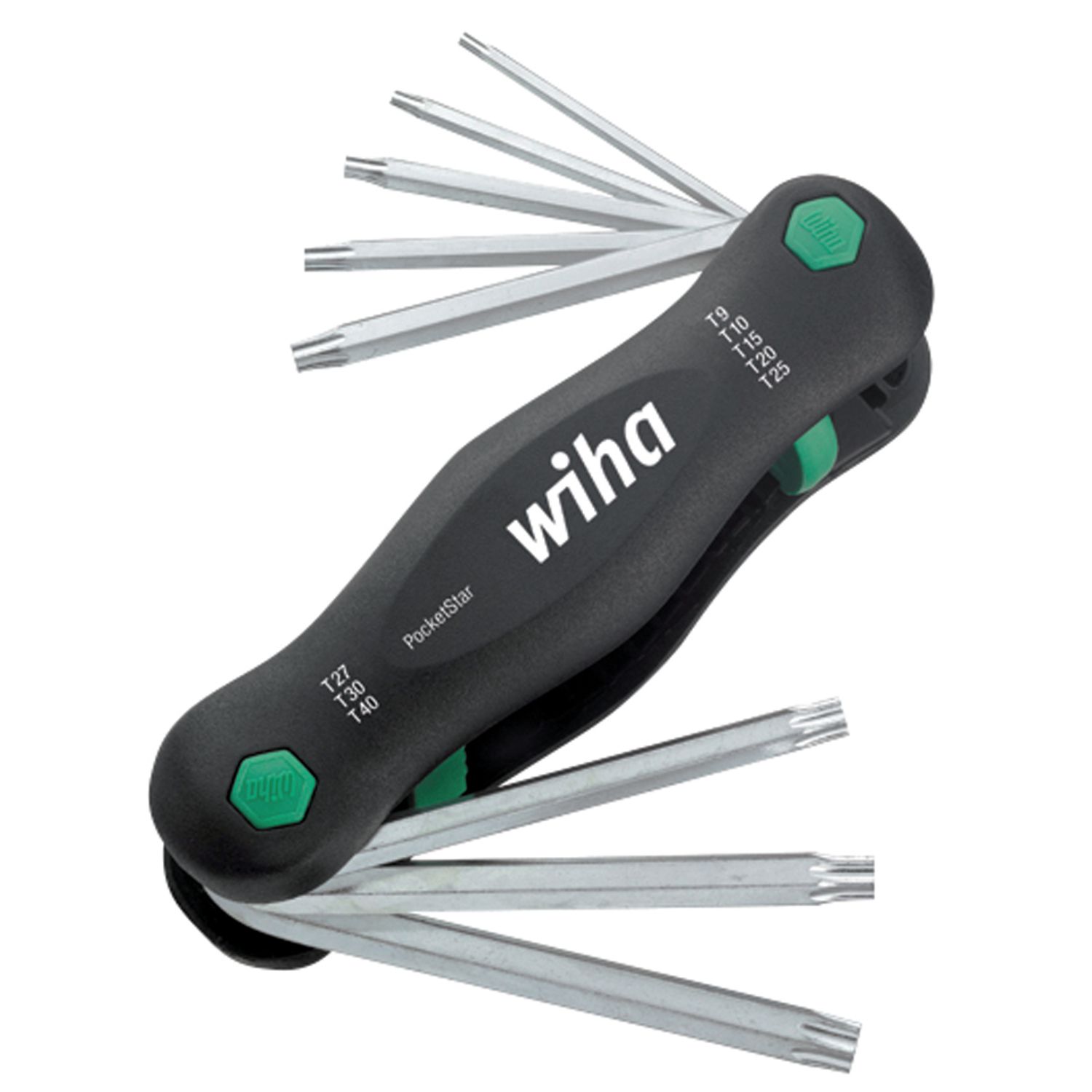 JUEGO DE 8 LLAVES TORX PLEGABLES