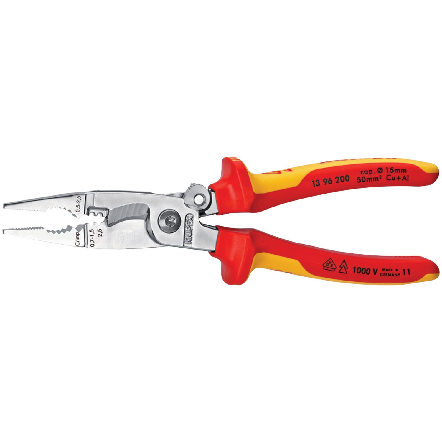 ALICATES MULTIFUNCIÓN AISLADOS KNIPEX