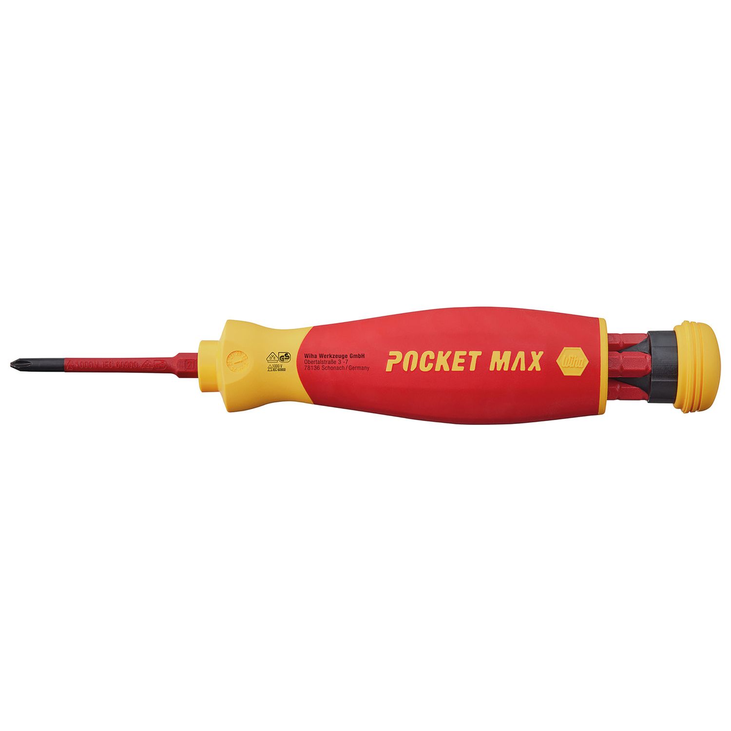 DESTORNILLADOR AISLADO POCKETMAX 4 PUNTA