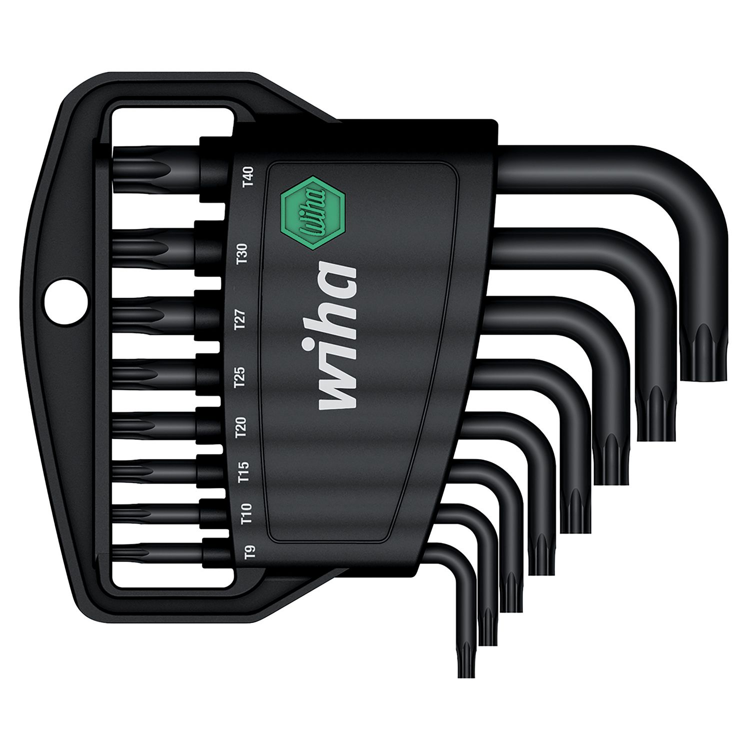 JUEGO DE 8 LLAVES TORX CORTAS BRUÑIDAS