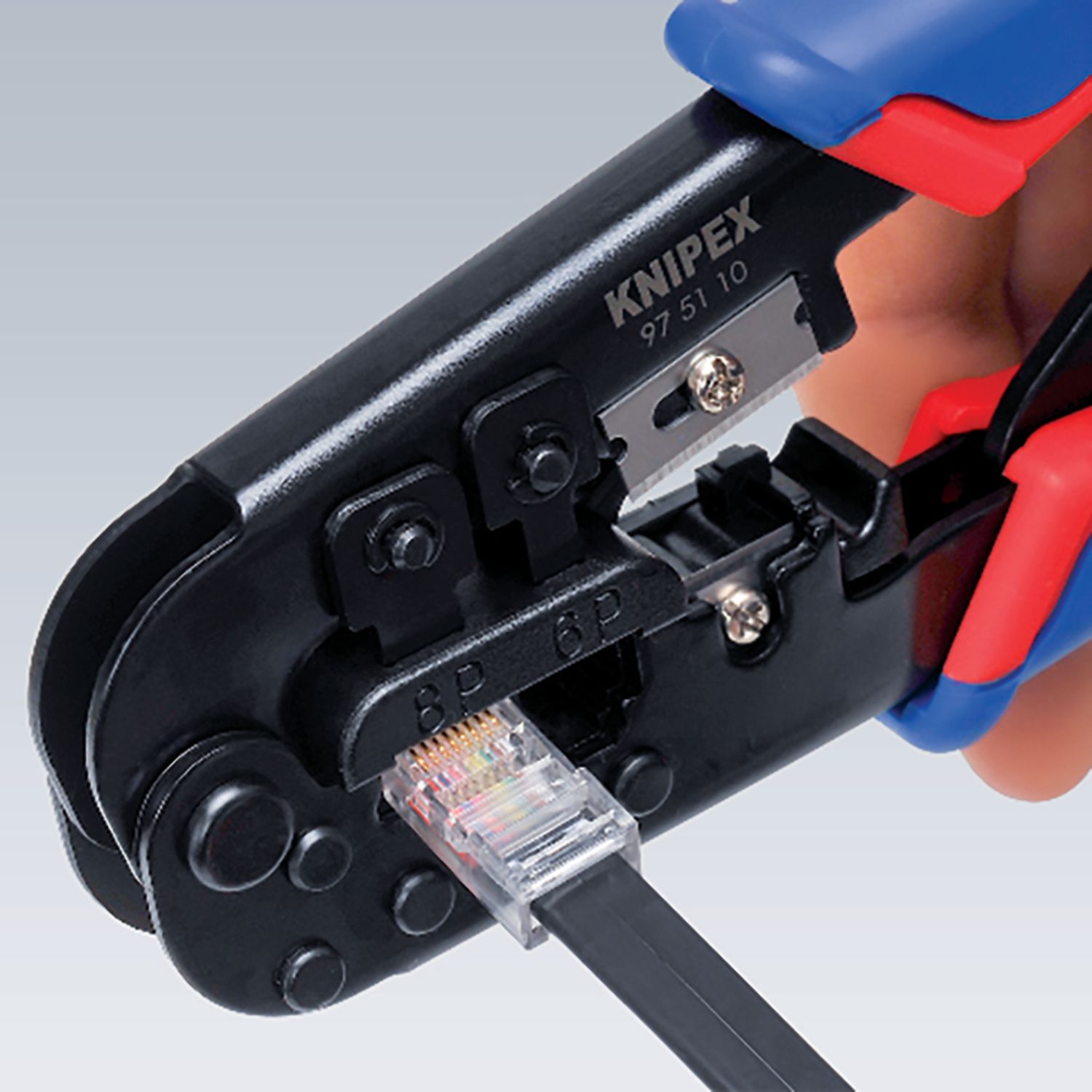 HERRAMIENTA DE CRIMPADO RJ45 DE 190 MM