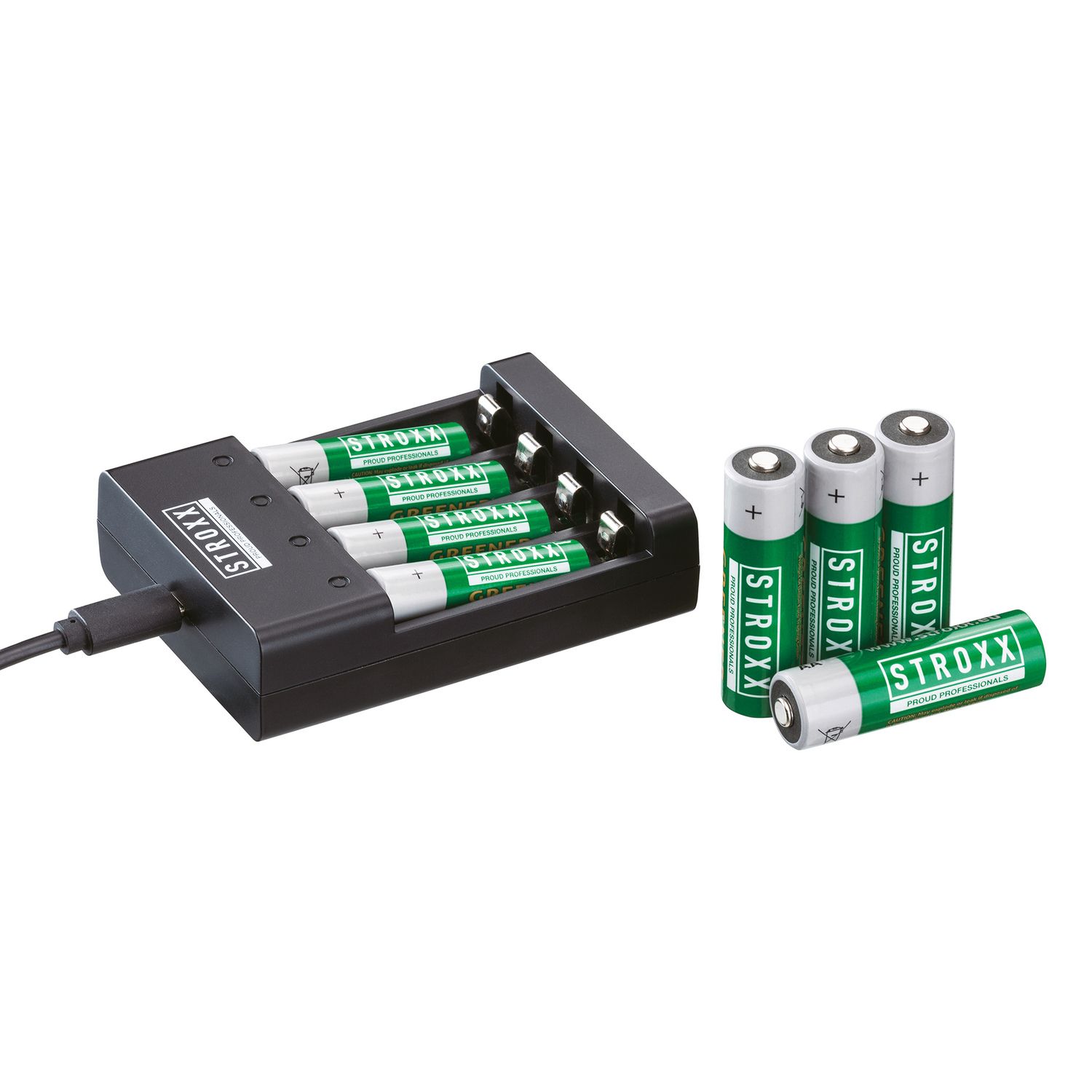 STROXX CARGADOR P/BATERÍA RECARGABLE