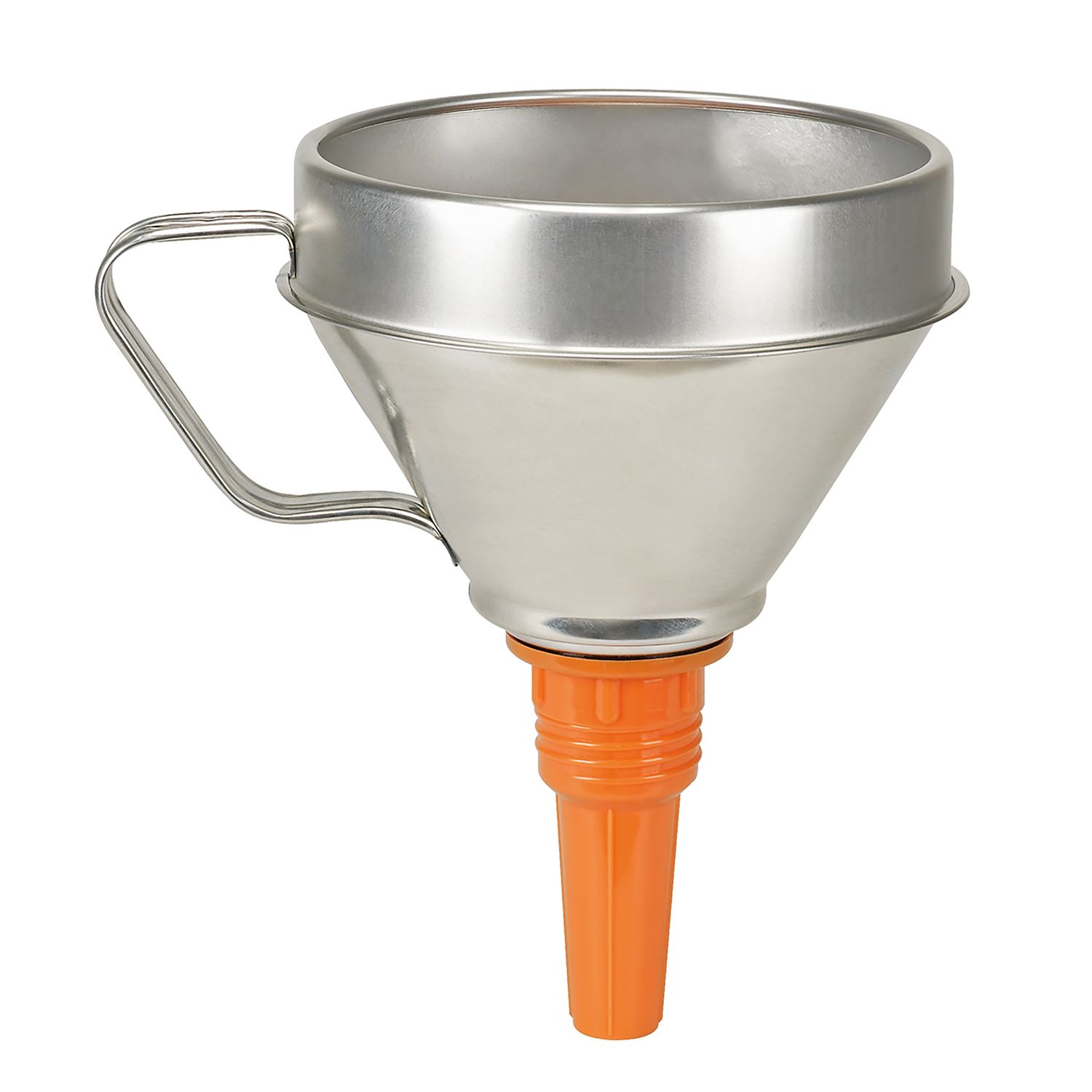 EMBUDO DE ACERO CINCADO DE 1,3L