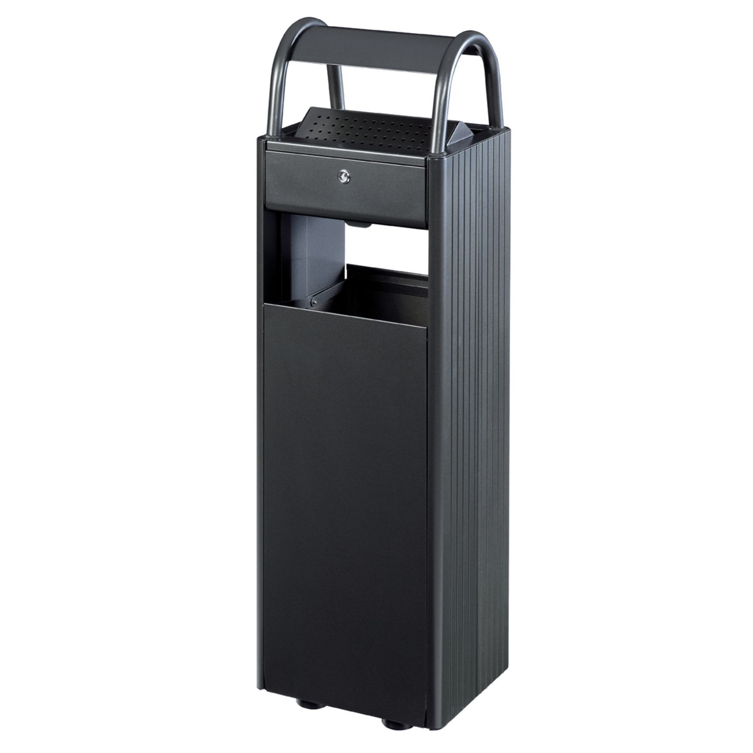 KOPA 6L/30L CENICERO/ PAPELERA EXT GRIS
