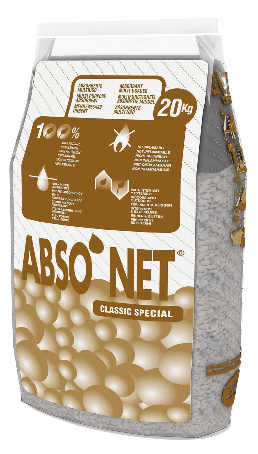 ABSONET SEPIOLITA ABSORBENTE 20KG