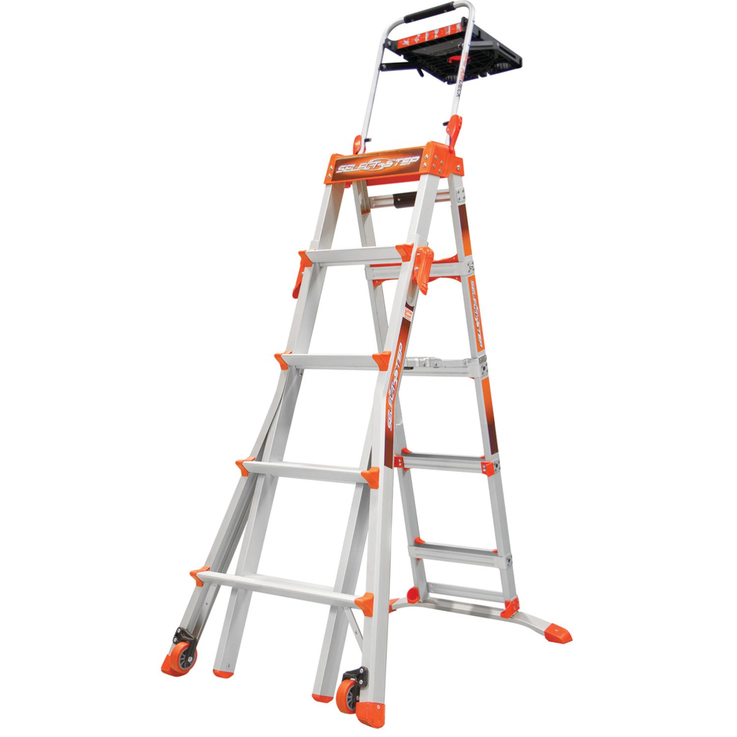 PEQUEÑA ESCALERA TELESCÓPICA GIGANTE