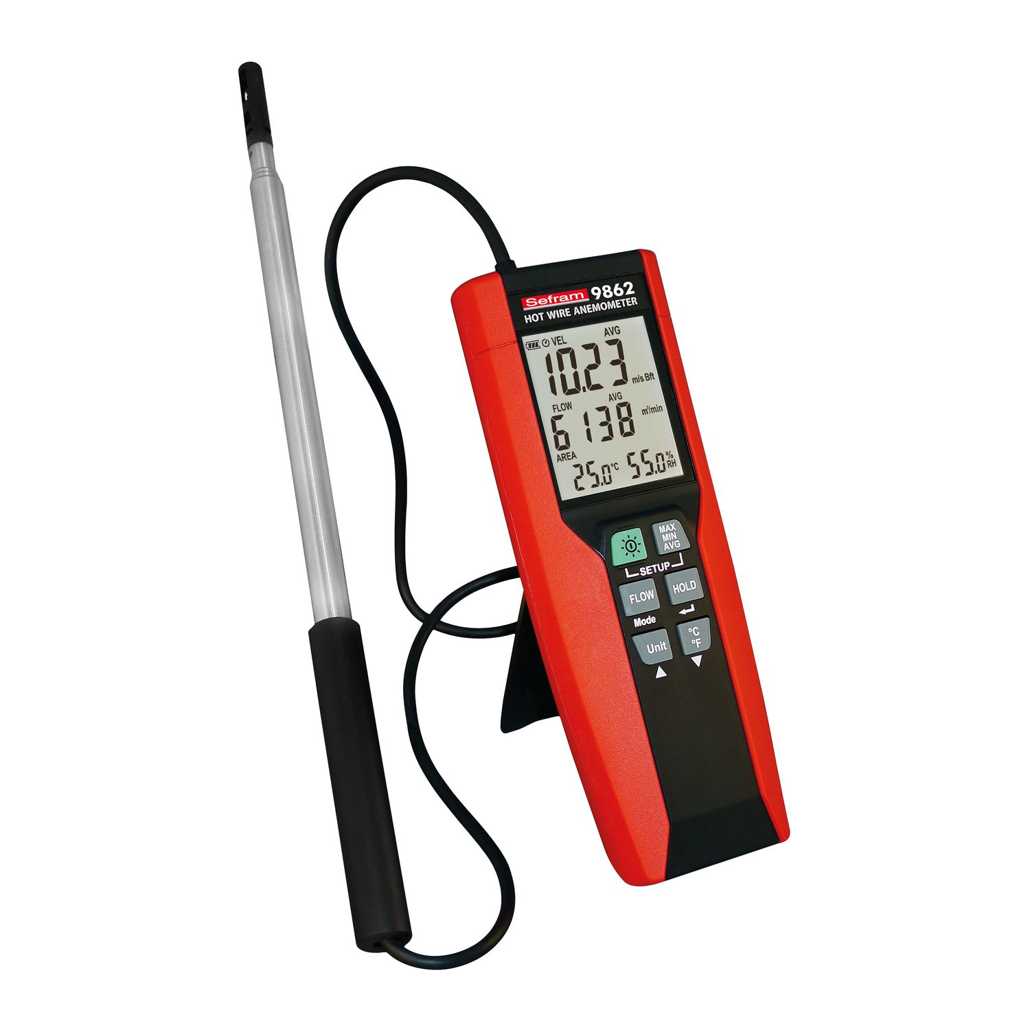 SEFRAM9862 ANEMÓMETRO