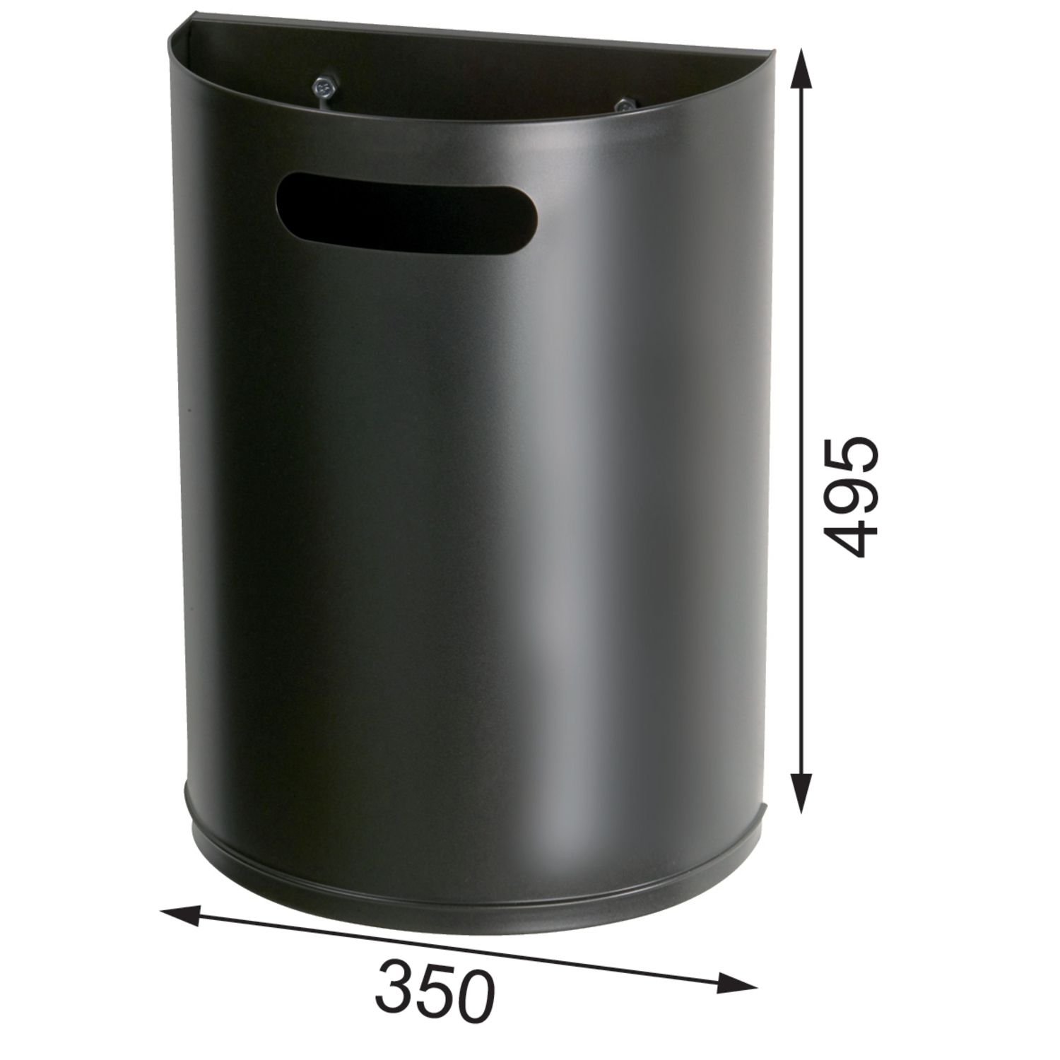 CESTA PERFORADA 20L GRIS MANGANESO