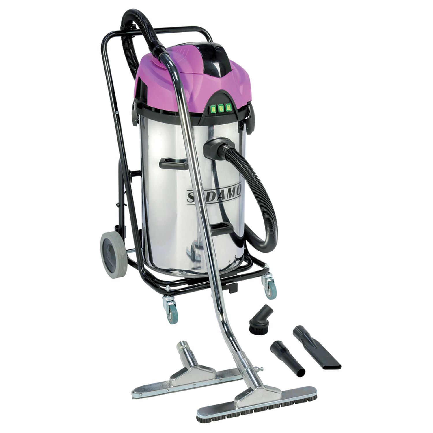 ASPIRADORA DE ACERO INOXIDABLE JET100I D