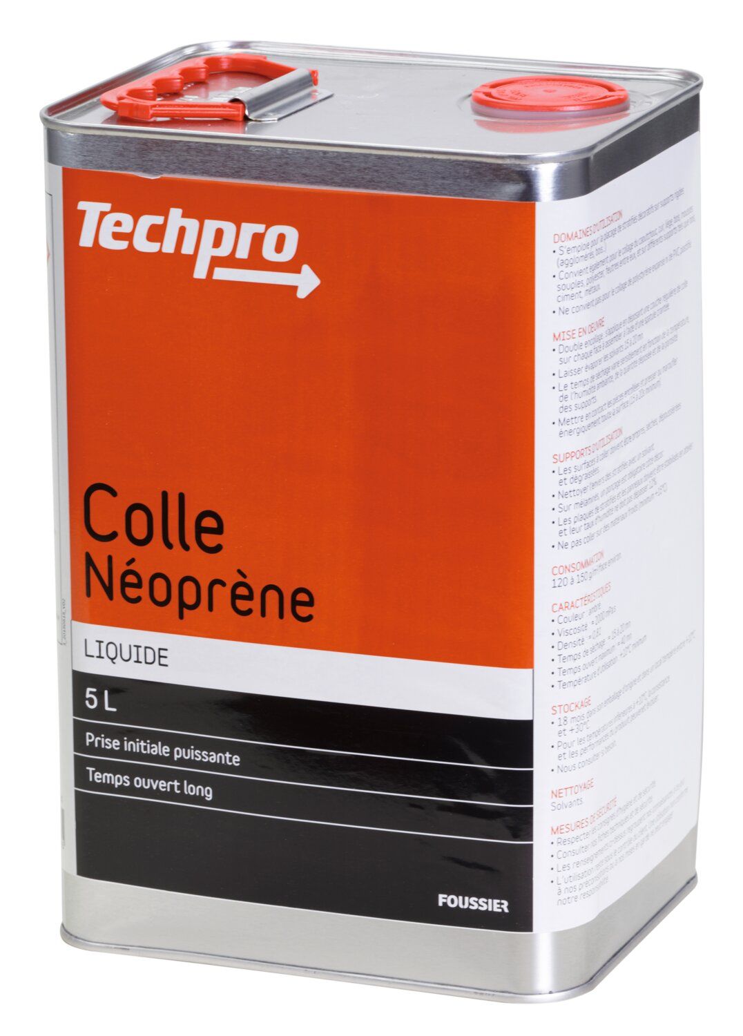 PEGAMENTO LÍQUIDO NEOPRENO 5L TECHPRO