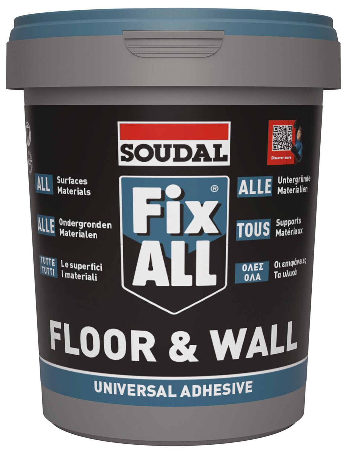 FIX ALL CUBO SUELO PARED 4KG BLANCO