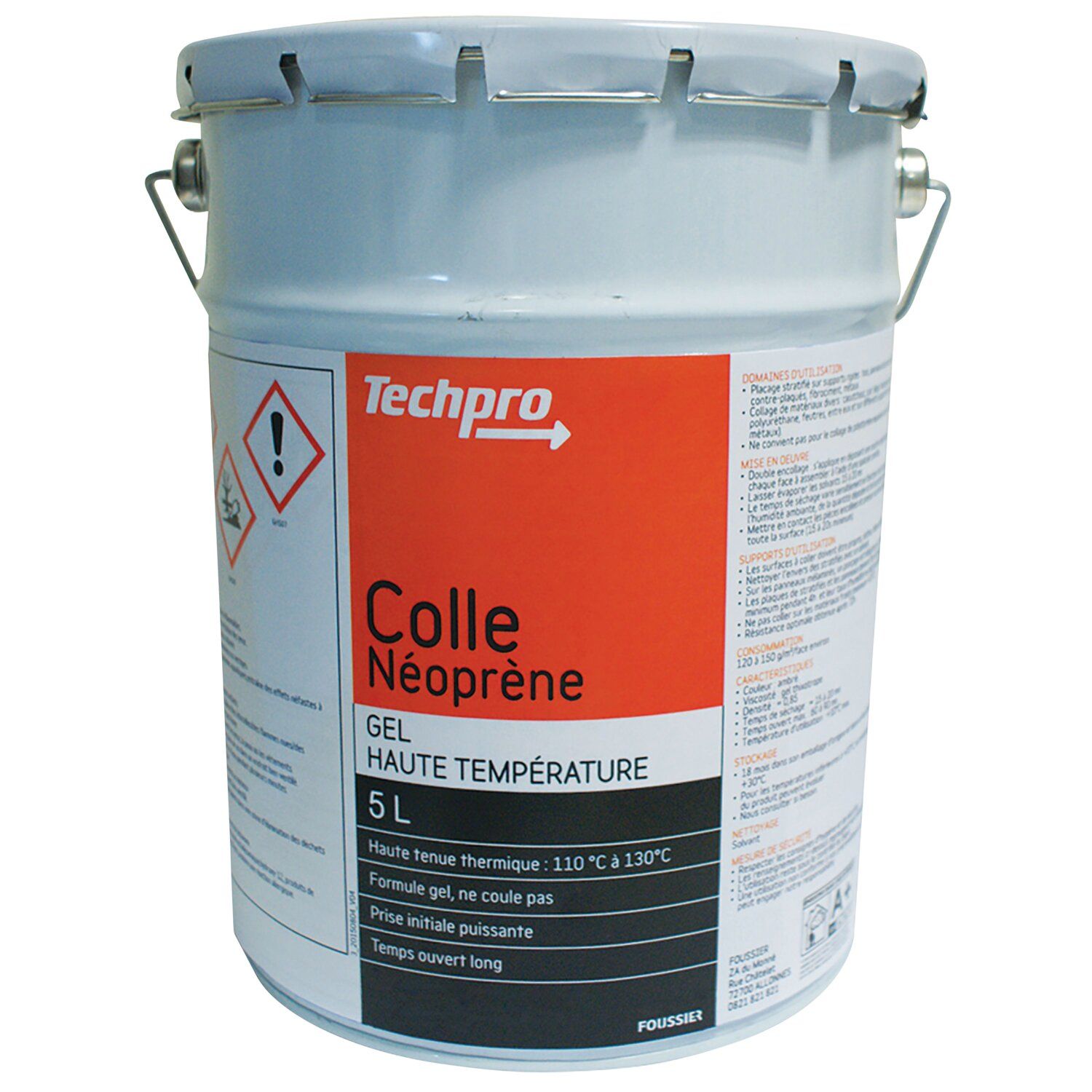 TECHPRO 5L GEL ADHESIVO DE NEOPRENO DE A