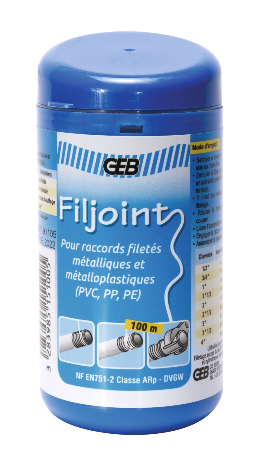 ALAMBRE DE SELLADO FILJOINT GEB DEV. 100