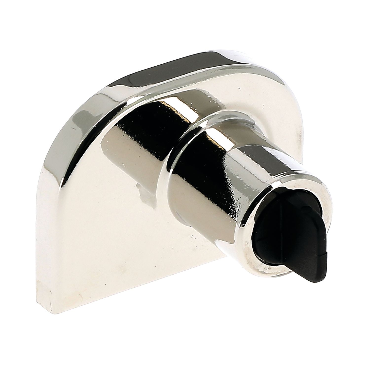 Cerradura para puerta de cristal batiente doble