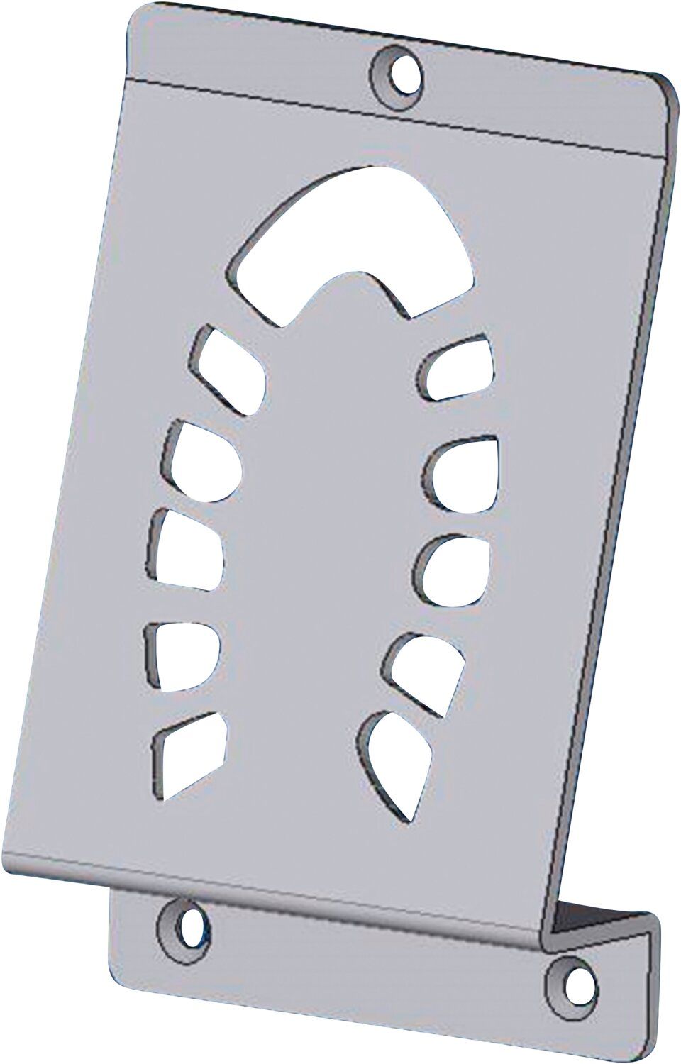 PLACA DE PROTECCIÓN DE LA PUERTA INFERIO